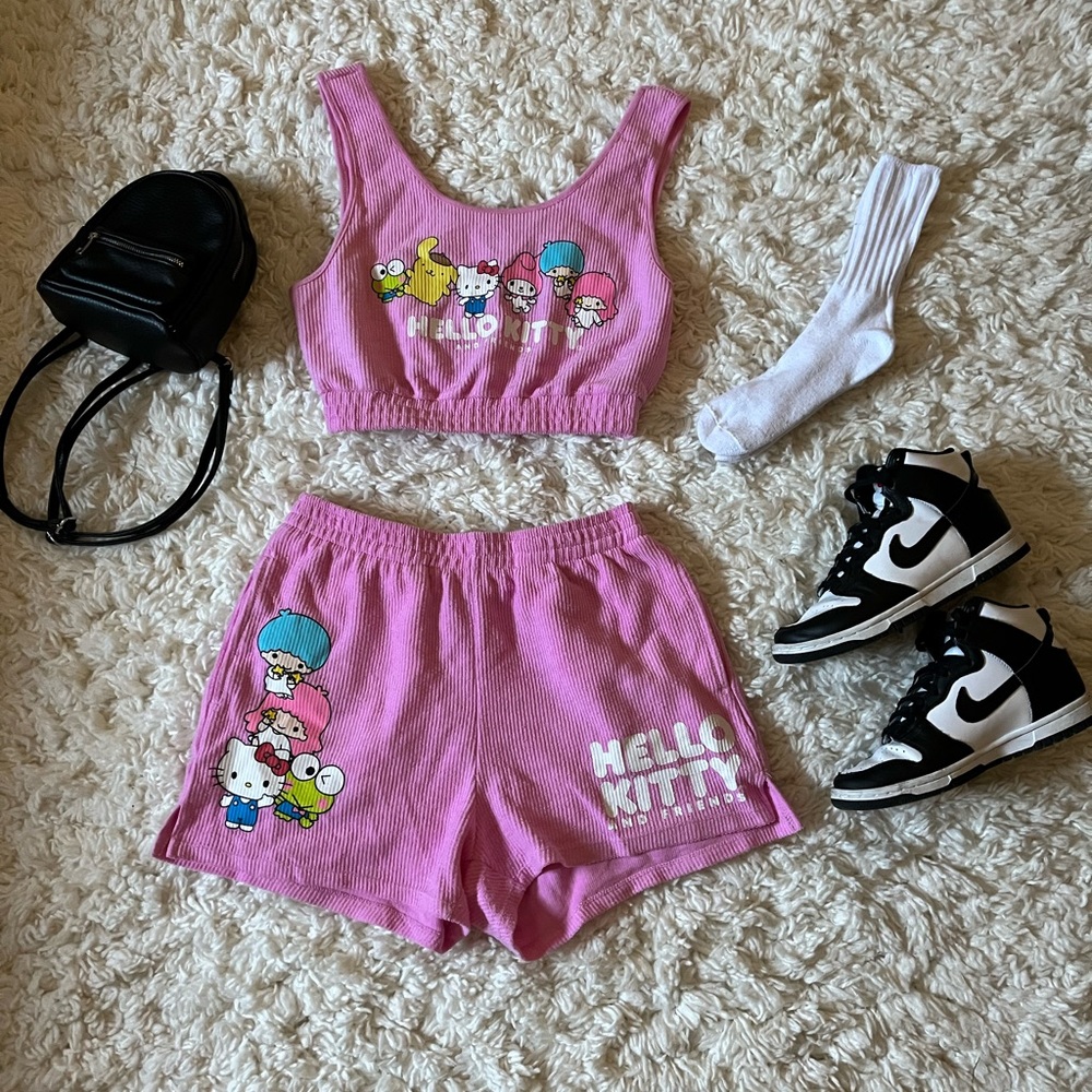 Pink Hellokitty 2 piece set